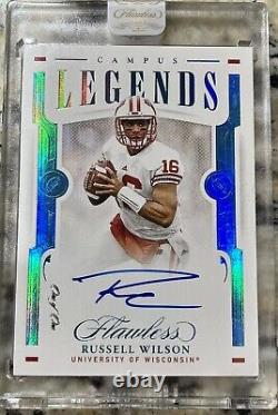 1 of 1 Russell Wilson 2021 Flawless On Card Auto One Of One? Denver Broncos