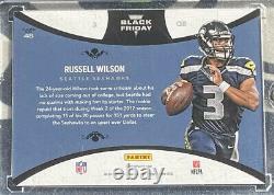 /10 Russell Wilson Auto Rc 2012 Black Friday Cracked Ice Autograph Mint