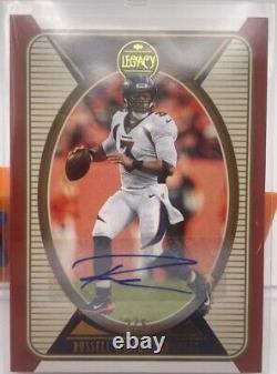 2/5? 2022 Panini Legacy Red Russell Wilson, Auto, Denver Broncos