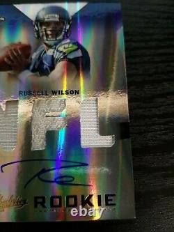 2012 Absolute Premiere Materials Russell Wilson RC AUTO /299