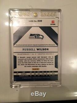 2012 Absolute Russell Wilson Auto /49 Rookie