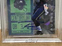 2012 Contenders Cracked Ice Russell Wilson RC Auto BGS 9.5/10