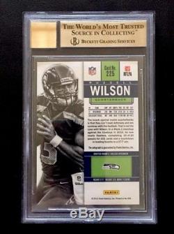 2012 Contenders Rookie Ticket Russell Wilson RC BGS 9.5 BOLD 10 AUTO