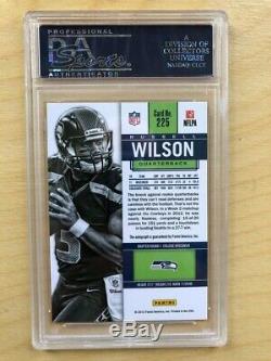 2012 Contenders Rookie Ticket Russell Wilson Seahawks RC Rookie AUTO PSA 10