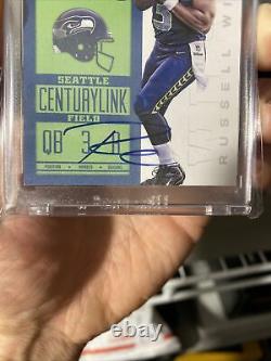 2012 Contenders Russell Wilson Auto Rc Bold Full Auto