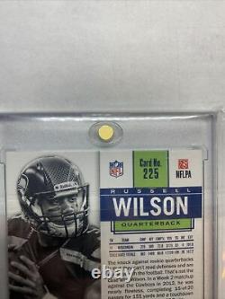 2012 Contenders Russell Wilson Auto Rc With Bold Signature /550