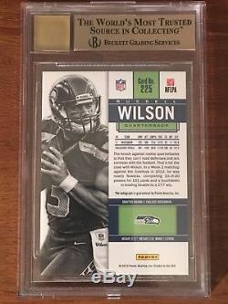 2012 Contenders Russell Wilson RC BGS 9.5 Auto 10 Panini Rookie Ticket
