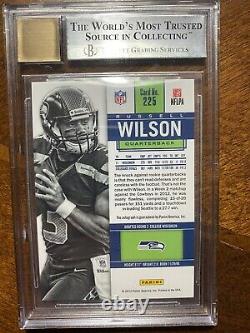 2012 Contenders Russell Wilson Rookie Ticket Auto Autograph /550 BGS 9/10