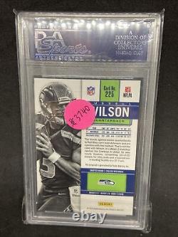 2012 Contenders Russell Wilson Rookie Ticket Auto RC #225 PSA 10 GEM MINT