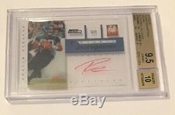 2012 ELITE INSCRIPTIONS Russell Wilson RED INK AUTO RC /40 BGS 9.5 10 Seahawks