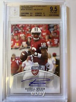 2012 Leaf Young Stars Russell Wilson Rookie RC #RW1 BGS 9.5/10 Auto