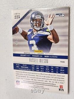 2012 Limited Football Russell Wilson Auto Patch Seattle Seahawks Qb #201/299
