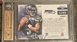 2012 Limited Russell Wilson Jumbo Rookie Patch Auto BGS 9.5/10 Gem Mint Seahawks