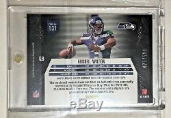 2012 Momentum Seattle Seahawks RUSSELL WILSON RC Triple Patch Relic Auto #/599