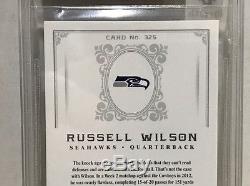 2012 National Treasures Black Russell Wilson RC Auto BGS 9.5/10
