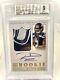 2012 National Treasures Gold Russell Wilson Rookie Patch Auto Rpa /49 Bgs 9 #325