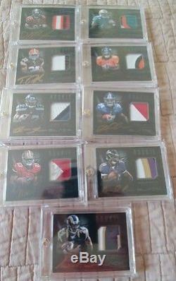 2012 Panini Black RPA Set/349 Andrew Luck Russell Wilson Osweiler RG3 Auto RC