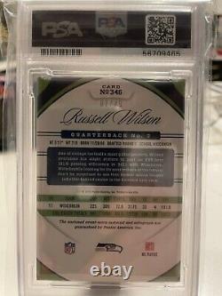 2012 Panini Certified RUSSELL WILSON RPA ROOKIE PATCH AUTO #1/49 PSA 10 SEAHAWKS