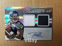 2012 Panini Certified Russell WIlson Rookie Jersey Auto! 374/499! RC! Seahawks