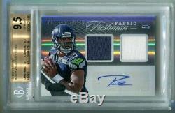 2012 Panini Certified Russell Wilson Jersey Auto RC 314/499 BGS 9.5 Gem Mint