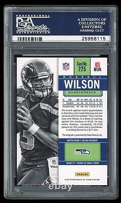 2012 Panini Contenders Rookie Ticket Russell Wilson RC AUTO PSA 10
