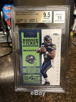 2012 Panini Contenders Russell Wilson Auto BGS 9.5/10 Auction