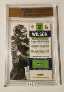 2012 Panini Contenders Russell Wilson Auto RC /550 BGS 9.5 GEM MINT Auto 10