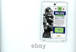 2012 Panini Contenders Russell Wilson On Card Rookie RC Auto Broncos NFL #225