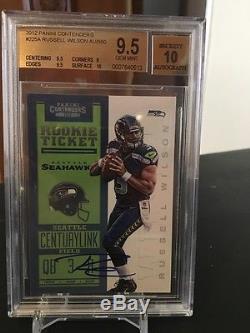 2012 Panini Contenders Russell Wilson RC AUTO BGS 9.5 with 10 Price reduced$$$$$
