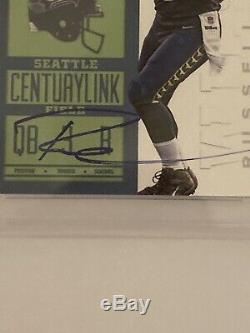 2012 Panini Contenders Russell Wilson ROOKIE RC AUTO #225 PSA 10 GEM MINT