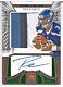 2012 Panini Crown Royale Football Russell Wilson Green Auto Patch Card # 21/49
