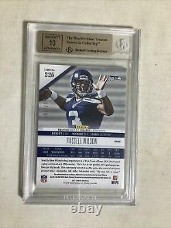 2012 Panini Limited Russell wIlson RC AUTO/299 BGS9.5/10