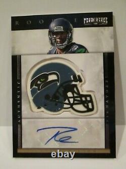 2012 Panini Prominence Russell Wilson Auto 47/150 Rookie Card. Real Nice