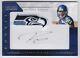 2012 Prominence Russell Wilson Embroidered Team Logo Patch Auto Rc /150 Seahawks