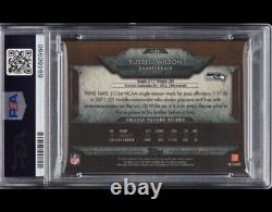 2012 RUSSELL WILSON TOPPS TRIPLE THREADS SEPIA ROOKIE PATCH AUTO /70 PSA 7 Pop2