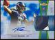 2012 Russell Wilson Topps Finest Blue Refractor 3 Clr Prime Patch Auto Rc /99
