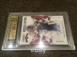 2012 Rookies & Stars Russell Wilson RC Auto Red /199 BGS 9.5 GEM MINT With10 AUTO