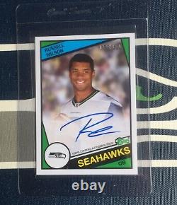2012 Russell Wilson Auto #33/100 Autograph Topps Rookie Card RC MINT+