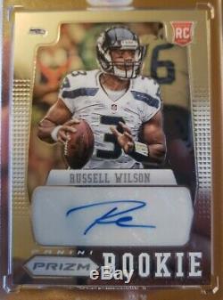 2012 Russell Wilson Auto Autograph Prizm Rookie RC 164/250 Seattle Seahawks HOT