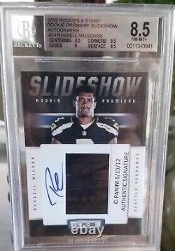 2012 Russell Wilson Auto RC Premiere Slide Show BGS 85 20/50