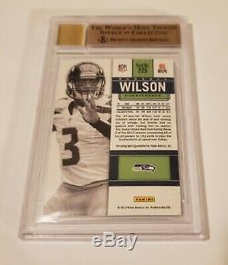 2012 Russell Wilson BGS 9.5 Contenders Variation Auto Autograph Rookie Rc /25