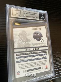 2012 Russell Wilson BGS 9 MINT Rookie Auto RC
