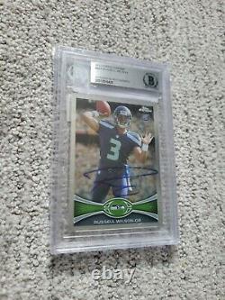 2012 Russell Wilson PSA/BGS Rookie Card & Auto Lot with Chrome Refractors & SPs