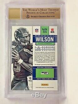 2012 Russell Wilson Panini Contenders ROOKIE Ticket /550 RC BGS 9.5/10 AUTO
