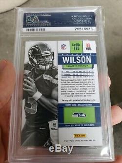 2012 Russell Wilson Panini Contenders Rookie RC On-Card Auto PSA 9 MT Autograph