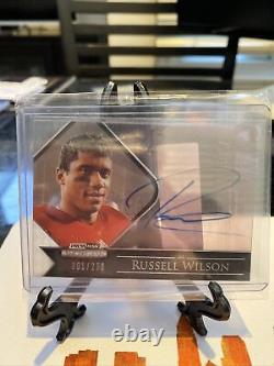 2012 Russell Wilson Press Pass Showcase Rookie Auto 1/299? Broncos Seahawks