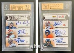 2012 Russell Wilson RC Ryan Tannehill RG3 ROOKIE BGS 9.5 AUTO 10 Andrew Luck 1/1