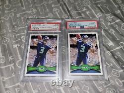 2012 Russell Wilson Rookie Card Lot PSA 10's withRookie Patch Auto & Refractors