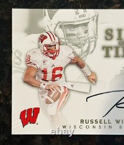 2012 Russell Wilson SP Authentic Sign Of The Times RC Rookie AUTO MINT Broncos