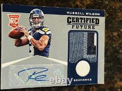2012 Russell Wilson Topps Certified Future Auto RPA RARE 29/49 Seahawks/Broncos